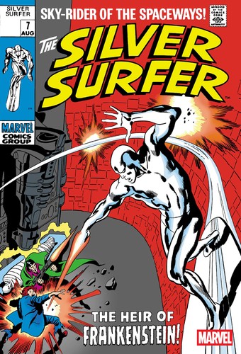 Silver surfer facsimile - silver,