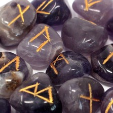 Runes stone set pouch - in, –