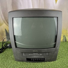 Philips CRT TV VHS Combo Retro