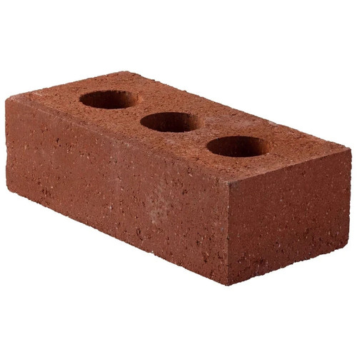 Red engineering bricks - red,