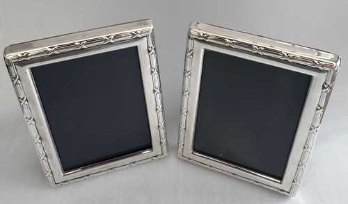 Pair solid sterling silver - pair,