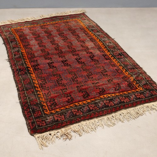 Antique asian carpet wool - carpet,
