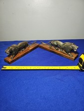 Set Of Vintage Horn Lion