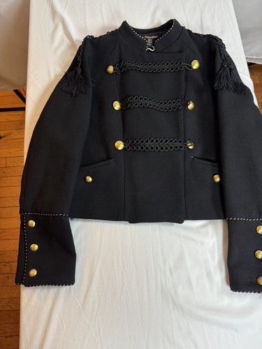 Zara black military - black,