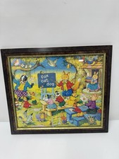 Framed Vintage Victory Wooden