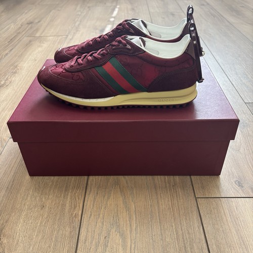 Motion suede gucci rosso - gg,