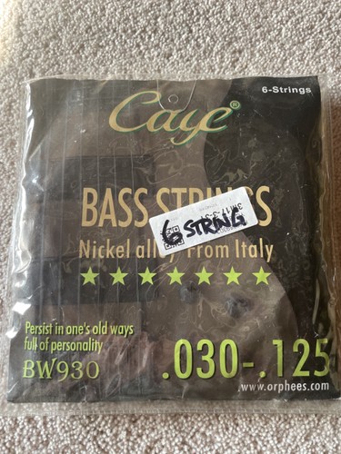 Bass 6string set - bass,