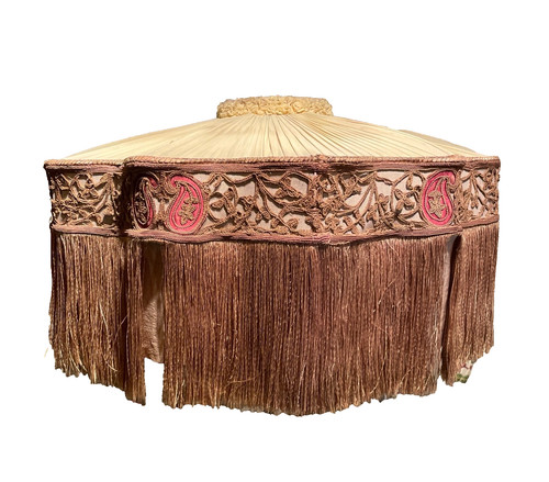 Authentic antique large silk - antique,