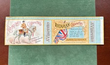 Very Rare Salmon & Gluckstein 'Rataplan' Brand 50 Cigarettes Tin Label (c1900)