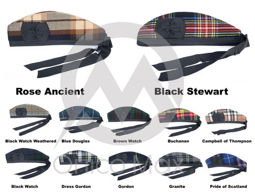 Scottish glengarry tartan kilt - scottish,