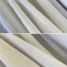 MUSLIN white and cream - 100%