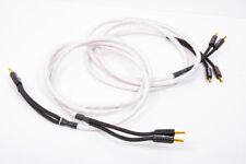 Wireworld Solstice 8 speaker cable, banana end fittings, 2m pair