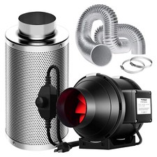 VIVOSUN 4" Inline Fan Kit w/