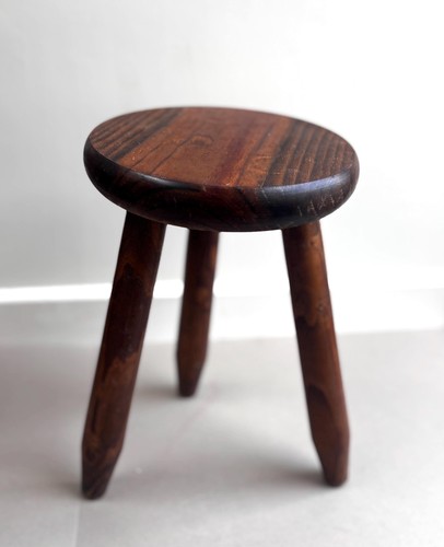 Vintage rustic wooden milking - vintage,