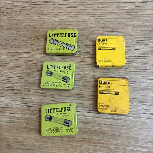 Boxes vtg buss littlefuse - boxes, &