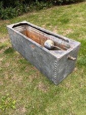 Galvanised riveted water tank
