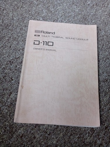 Roland 110 multitimbral - d-110,