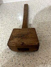 Old carpenters mallet