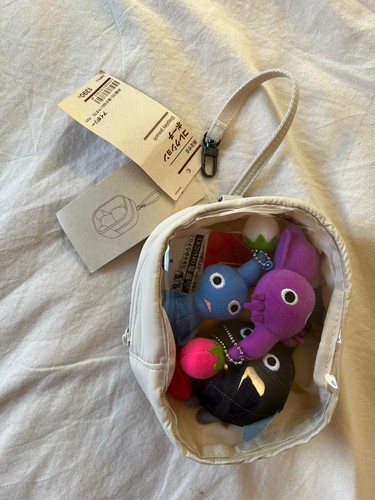 New muji clear display pouch - new,