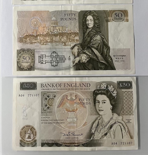 Old note 1980s - old, h