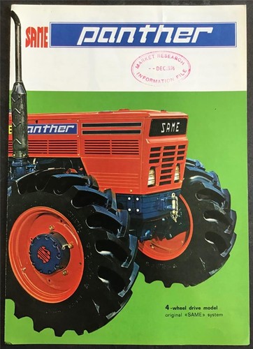 Same panther tractor - panther,