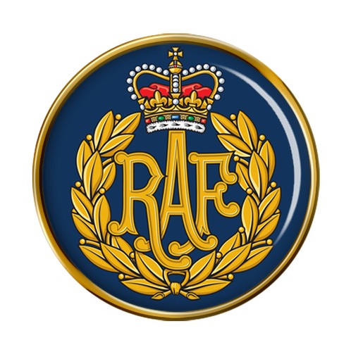 Royal air force badge pin - air,