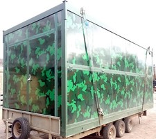 2.5m x 5.8m x 2.6M Insulated Wired Container Style Storage / Workshop Used VGC