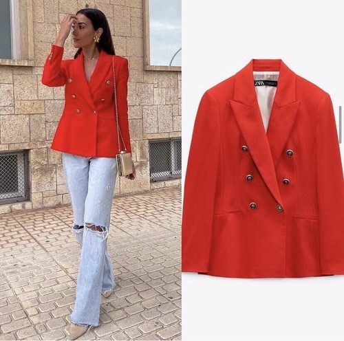 Zara red gold - zara, button