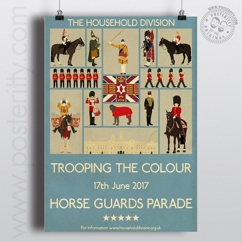 Trooping the colour - the,