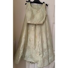 Indian Light Mint Green Lehenga Lengha Choli