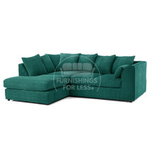 Luxor Teal Soft Jumbo Cord