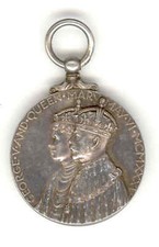 Original 1935 George V Silver