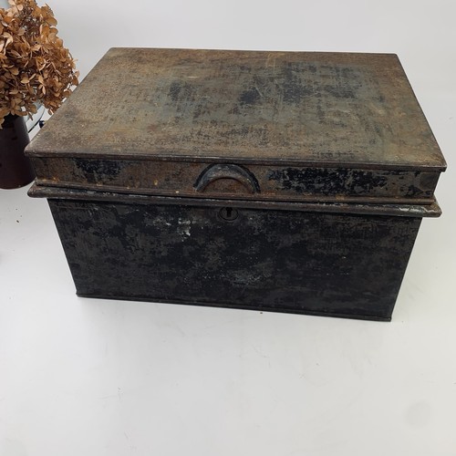 Antique steel metal deed - antique,