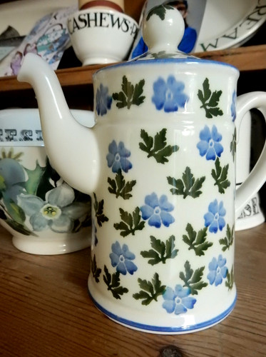 Brixton pottery coffee pot - pottery,