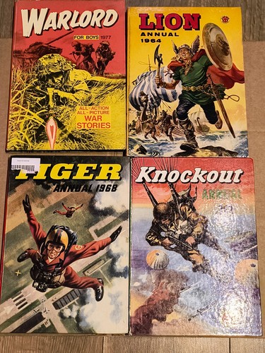 Vintage comic annuals - comic,