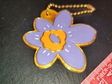 Spring Daffodil Keyring Bagtag