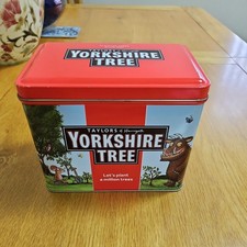 GRUFFALO - YORKSHIRE TREE "TEA" - Empty Tin Caddy - Taylors of Harrogate VG+