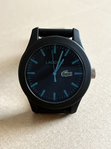 Lacoste black blue - lacoste, dial