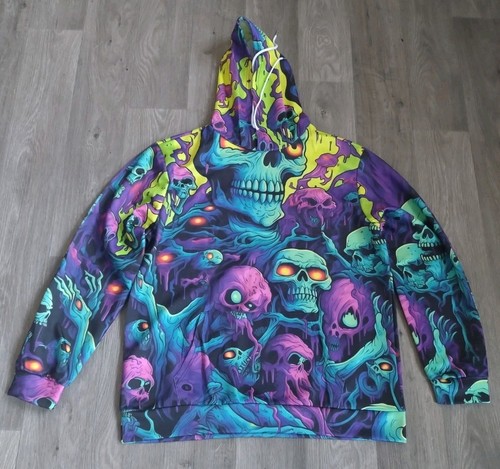 Horror pullover hoodie - pullover, large
