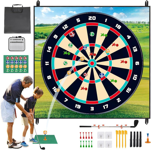 Golf chipping game set sticky - game, set,