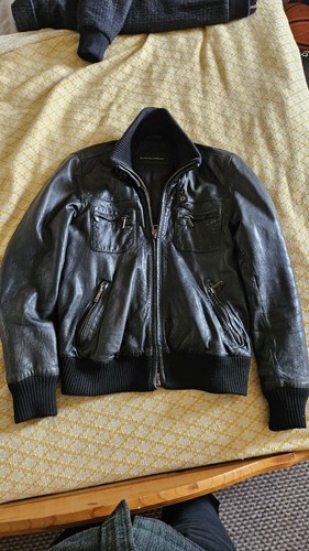 Rebecchi italian black leather - rebecchi,