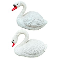 1x Swan Decoy Garden Statue