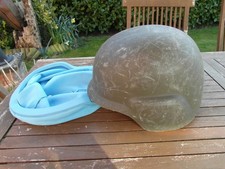 French Army Legion F2 Spectra Gallet Ballistic Helmet & UN Blue Cover PASGT