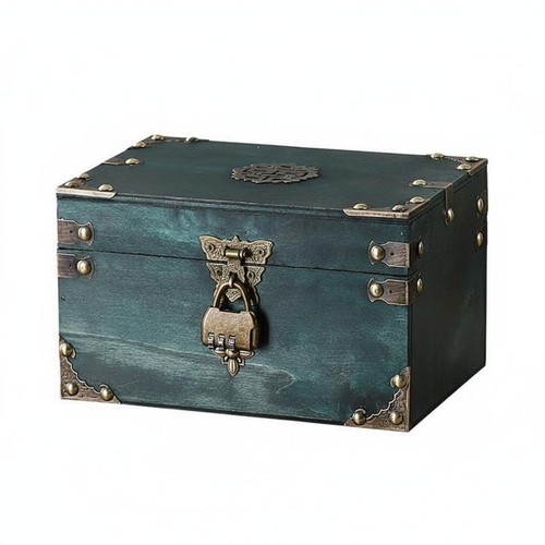 Wooden jewelry box lockable - wooden,