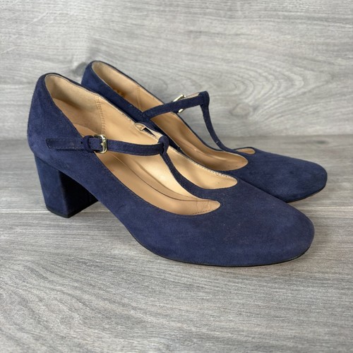Clarks heels womens blue - heels,
