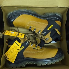 DEWALT Phoenix  Tan Waterproof Steel Toe Cap Safety Boots Size 9 