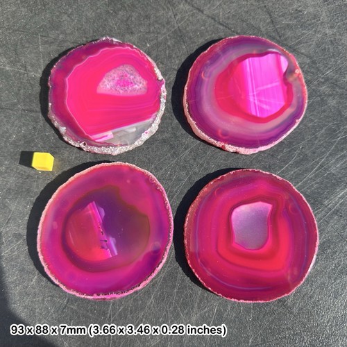 Agate coaster set - , coasters)