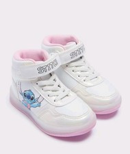 Girls Disney Stitch White High