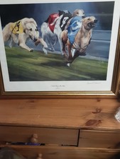 David French Greyhound Racing Print