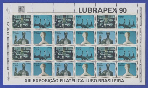 Brazil 1990 lubrapex 90 - 1990, '90